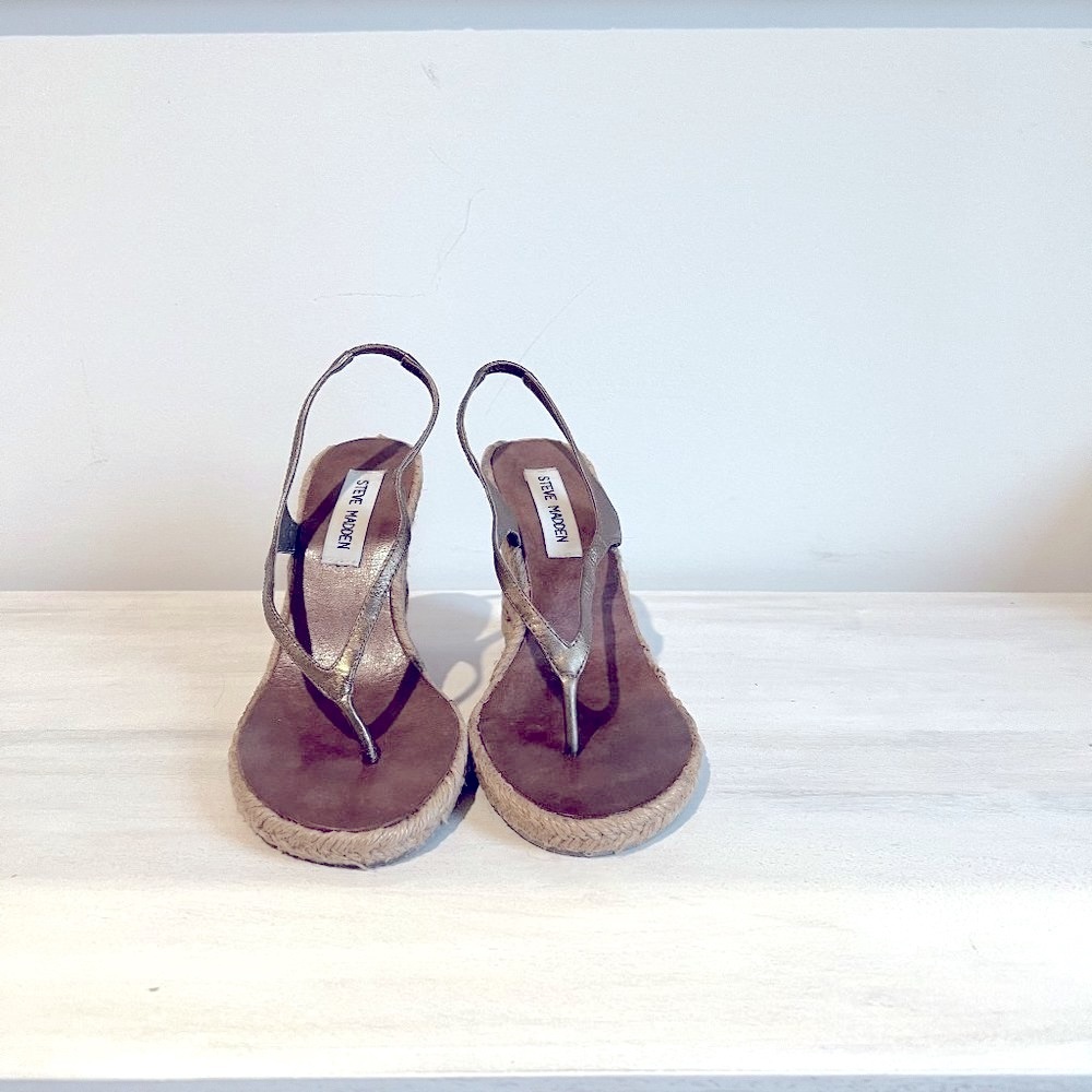 Open Toe Steve Madden Wedge Sandal